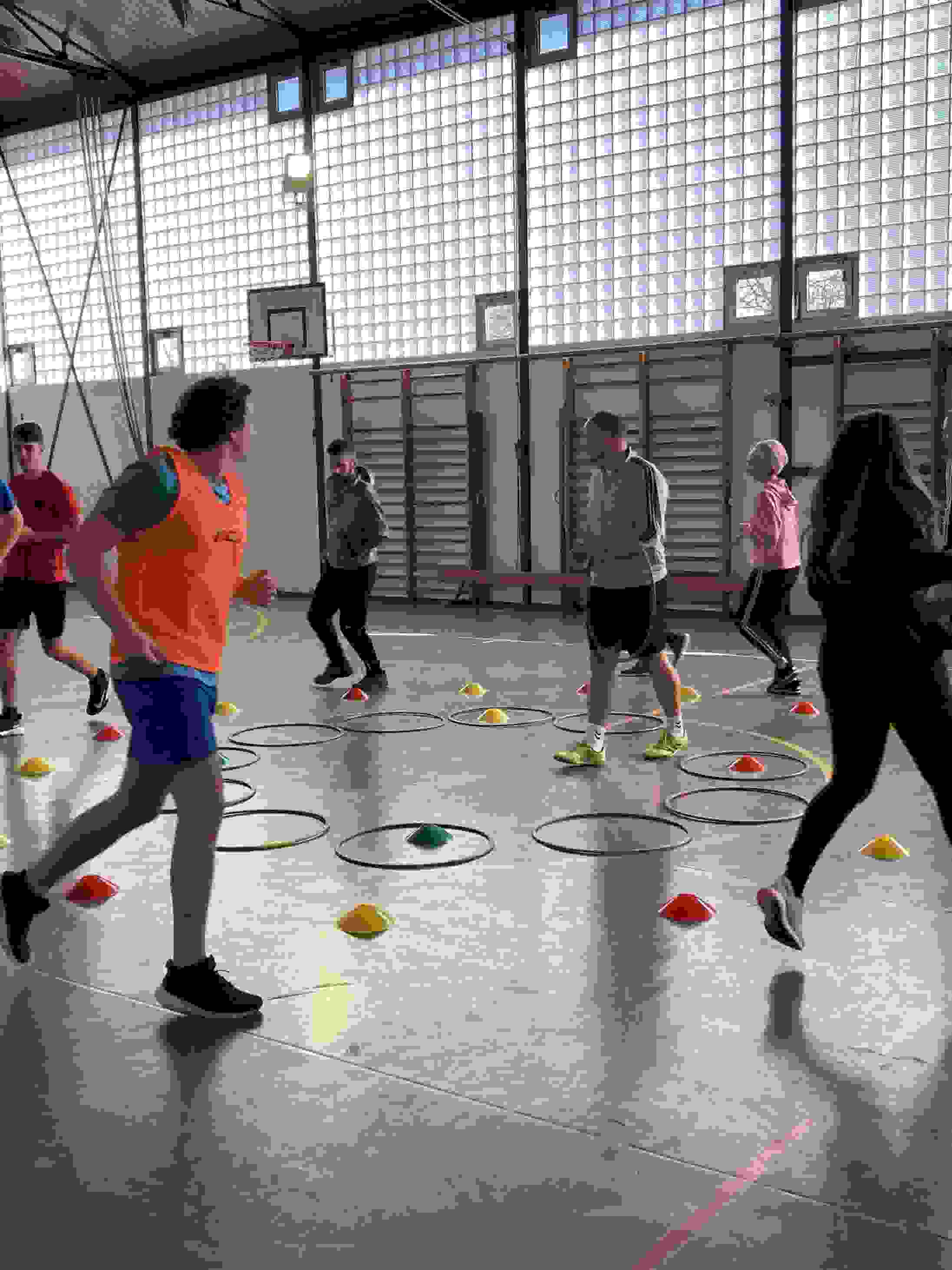 KRAFT-Workshop mit Sportlehrpersonen in Bihać, Bosnien und Herzegowina.